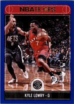2017-18 Hoops - Blue #176 Kyle Lowry Front