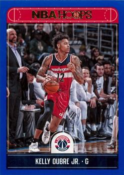 2017-18 Hoops - Blue #248 Kelly Oubre Jr. Front