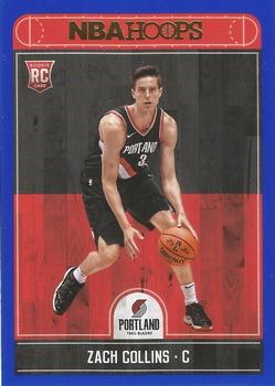 2017-18 Hoops - Blue #260 Zach Collins Front