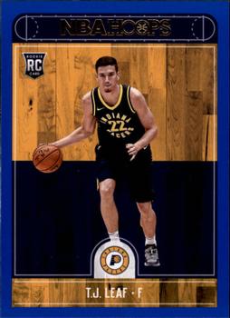 2017-18 Hoops - Blue #268 T.J. Leaf Front