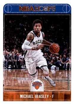 2017-18 Hoops - Red Back #16 Michael Beasley Front