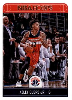 2017-18 Hoops - Red Back #248 Kelly Oubre Jr. Front