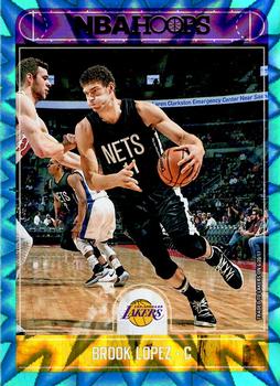 2017-18 Hoops - Teal Explosion #133 Brook Lopez Front
