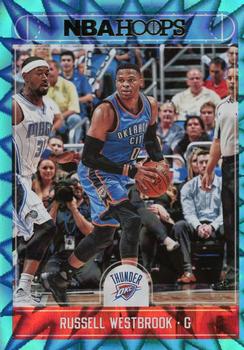 2017-18 Hoops - Teal Explosion #208 Russell Westbrook Front