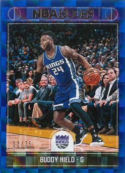 2017-18 Hoops - Blue Checkerboard #93 Buddy Hield Front