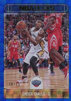 2017-18 Hoops - Blue Checkerboard #165 Cheick Diallo Front
