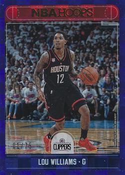 2017-18 Hoops - Blue Checkerboard #191 Lou Williams Front