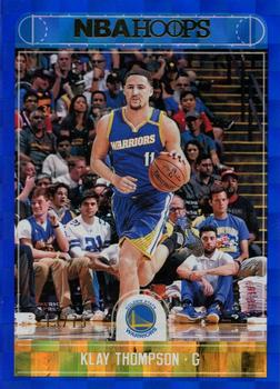 2017-18 Hoops - Blue Checkerboard #238 Klay Thompson Front