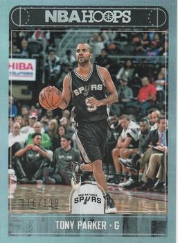 2017-18 Hoops - Silver #196 Tony Parker Front