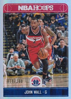 2017-18 Hoops - Silver #244 John Wall Front