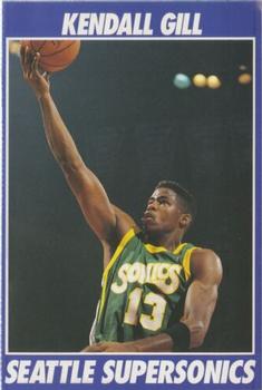 1994-95 Basketball USA Magazine (German) #NNO Kendall Gill Front