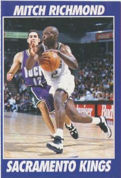 1994-95 Basketball USA Magazine (German) #NNO Mitch Richmond Front