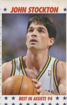 1994-95 Basketball USA Magazine (German) #NNO John Stockton Front