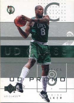 2002-03 UD Glass - UD Promos #5 Antoine Walker Front