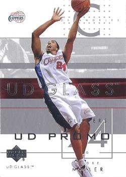 2002-03 UD Glass - UD Promos #31 Andre Miller Front