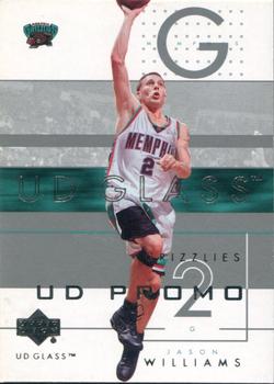 2002-03 UD Glass - UD Promos #39 Jason Williams Front