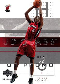 2002-03 UD Glass - UD Promos #40 Eddie Jones Front
