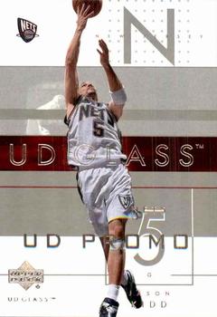 2002-03 UD Glass - UD Promos #50 Jason Kidd Front