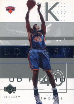 2002-03 UD Glass - UD Promos #58 Kurt Thomas Front