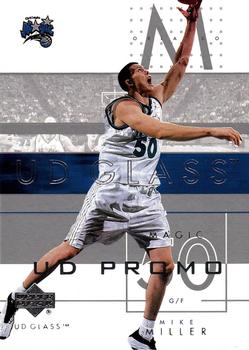 2002-03 UD Glass - UD Promos #61 Mike Miller Front