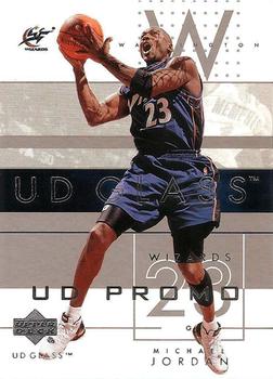 2002-03 UD Glass - UD Promos #90 Michael Jordan Front