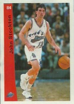 1998 Ole NBA Stickers (Argentina) #84 John Stockton Front