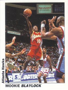 1994-95 Service Line American Pro Basketball USA Stickers (Italy) #78 Mookie Blaylock Front