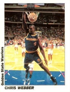 1994-95 Service Line American Pro Basketball USA Stickers (Italy) #180 Chris Webber Front