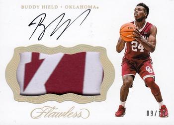 2017 Panini Flawless Collegiate - Patch Autographs Gold #PA-BH Buddy Hield Front