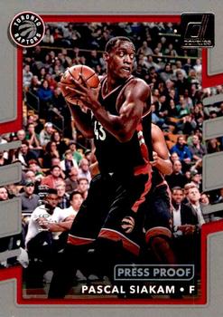 2017-18 Donruss - Press Proof Silver #139 Pascal Siakam Front