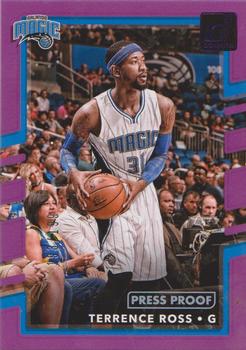 2017-18 Donruss - Press Proof Purple #107 Terrence Ross Front