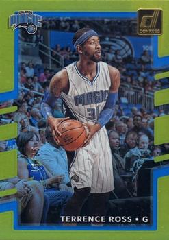 2017-18 Donruss - Holo Yellow Laser #107 Terrence Ross Front