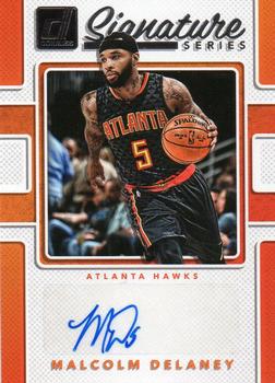 2017-18 Donruss - Signature Series #SS-MD Malcolm Delaney Front