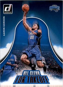 2017-18 Donruss - All Clear for Takeoff #1 Aaron Gordon Front