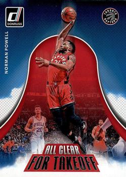 2017-18 Donruss - All Clear for Takeoff #2 Norman Powell Front