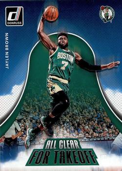 2017-18 Donruss - All Clear for Takeoff #6 Jaylen Brown Front