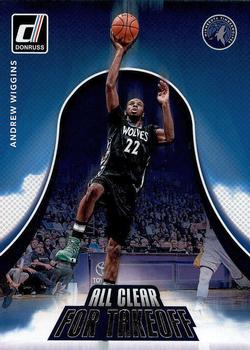 2017-18 Donruss - All Clear for Takeoff #8 Andrew Wiggins Front
