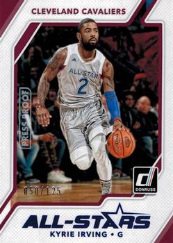 2017-18 Donruss - All-Stars Press Proof Blue #13 Kyrie Irving Front