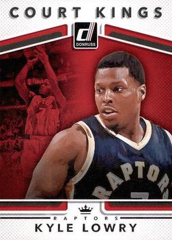2017-18 Donruss - Court Kings #26 Kyle Lowry Front