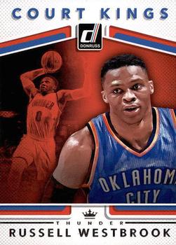 2017-18 Donruss - Court Kings #30 Russell Westbrook Front