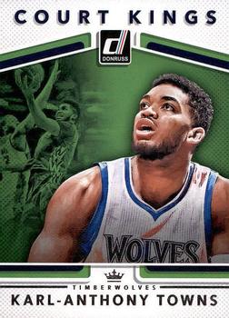 2017-18 Donruss - Court Kings #32 Karl-Anthony Towns Front