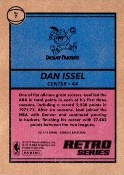 2017-18 Donruss - Retro Series #7 Dan Issel Back