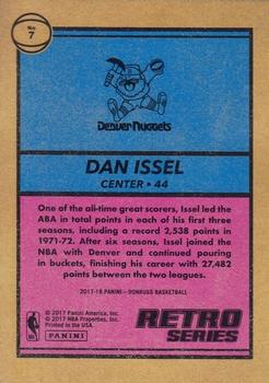 2017-18 Donruss - Retro Series Press Proof #7 Dan Issel Back