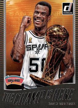 2017-18 Donruss - The Champ is Here #3 David Robinson Front
