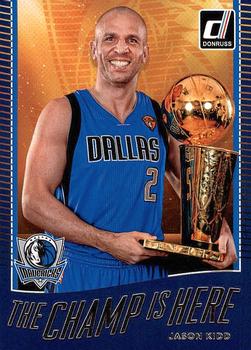 2017-18 Donruss - The Champ is Here #9 Jason Kidd Front