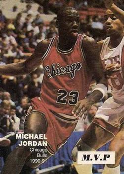 1990-91 N.B.A. Superstars MVP (unlicensed) #3 Michael Jordan Front