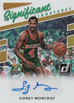2017-18 Donruss - Significant Signatures #SS-SM Sidney Moncrief Front