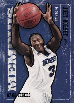 2007-08 Memphis Tigers #NNO Joey Dorsey Front