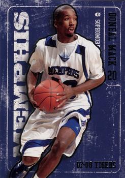 2007-08 Memphis Tigers #NNO Doneal Mack Front