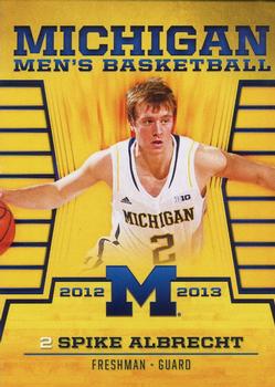 2012-13 Michigan Men's Basketball #NNO Spike Albrecht Front